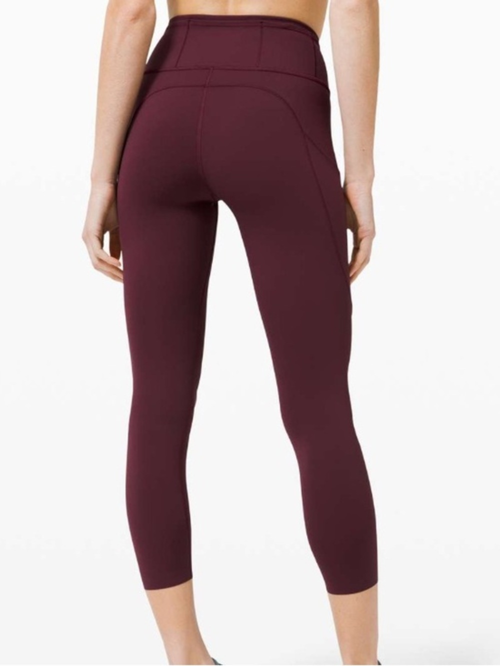 Lululemon athletica Women’s Fast and Free High-Rise Crop II 23" Size 10